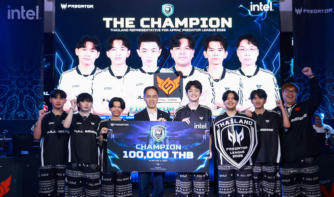 เอเซอร์ – อินเทล จัดศึกชี้ชะตา “Thailand Predator League 2026” รอบ Finals